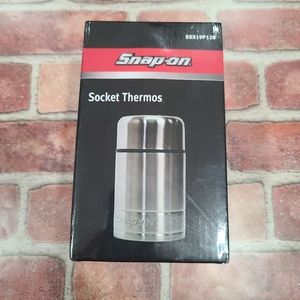 Snap-On Socket Thermos Double Wall Stainless Hot or Cold SSX19P128